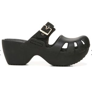 NIB Dr Scholls Dance On Clogs Size 7.5 - 8 - Black